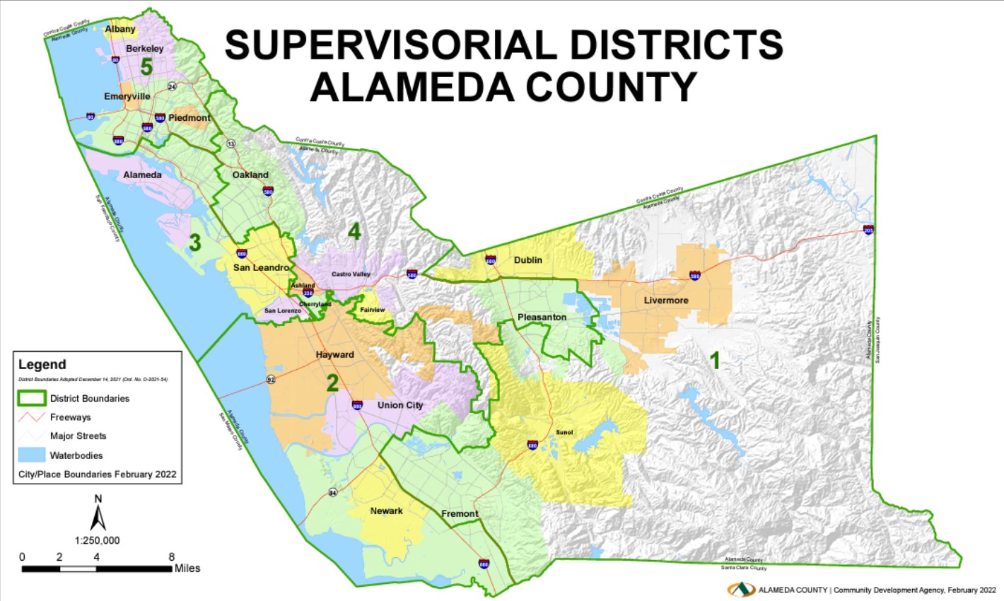 alameda county california map from acgov.org