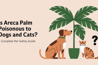 ASPCA Nontoxic Areca Palm Pet Safety: Indoor v Outdoor Care, Sun v Shade & Chew Recovery